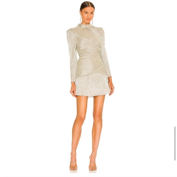 Saylor Saydee platinum dress (Revolve) - Picture 14 of 15